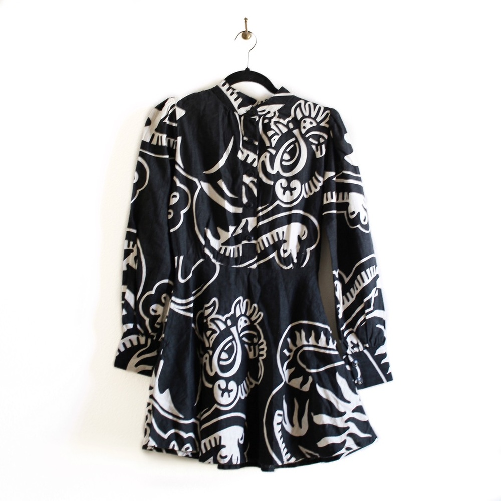 JONNY COTA Panther Print Mini Dress - Picture 2 of 3